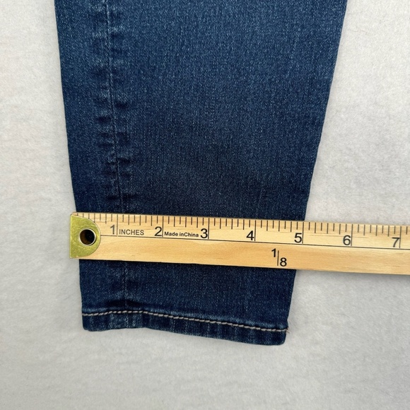 Kut From The Kloth Viv Toothpick Skinny Jeans Womens Size 6 Dark Blue Low Rise - Picture 13 of 14
